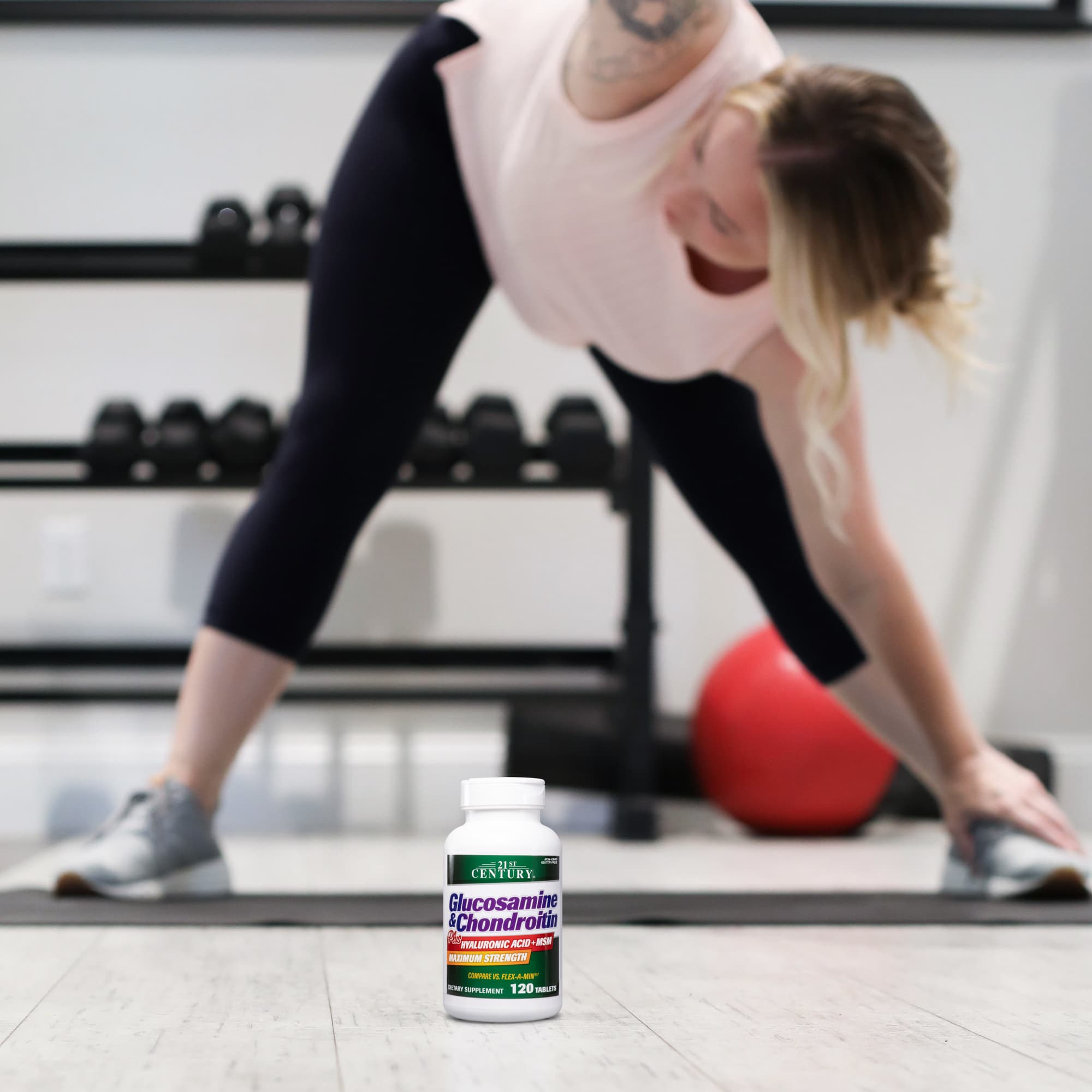 21센추리 글루코사민 콘드로이친 히알루론산 MSM 1500mg 120정, 2개 - 상세 이미지 5