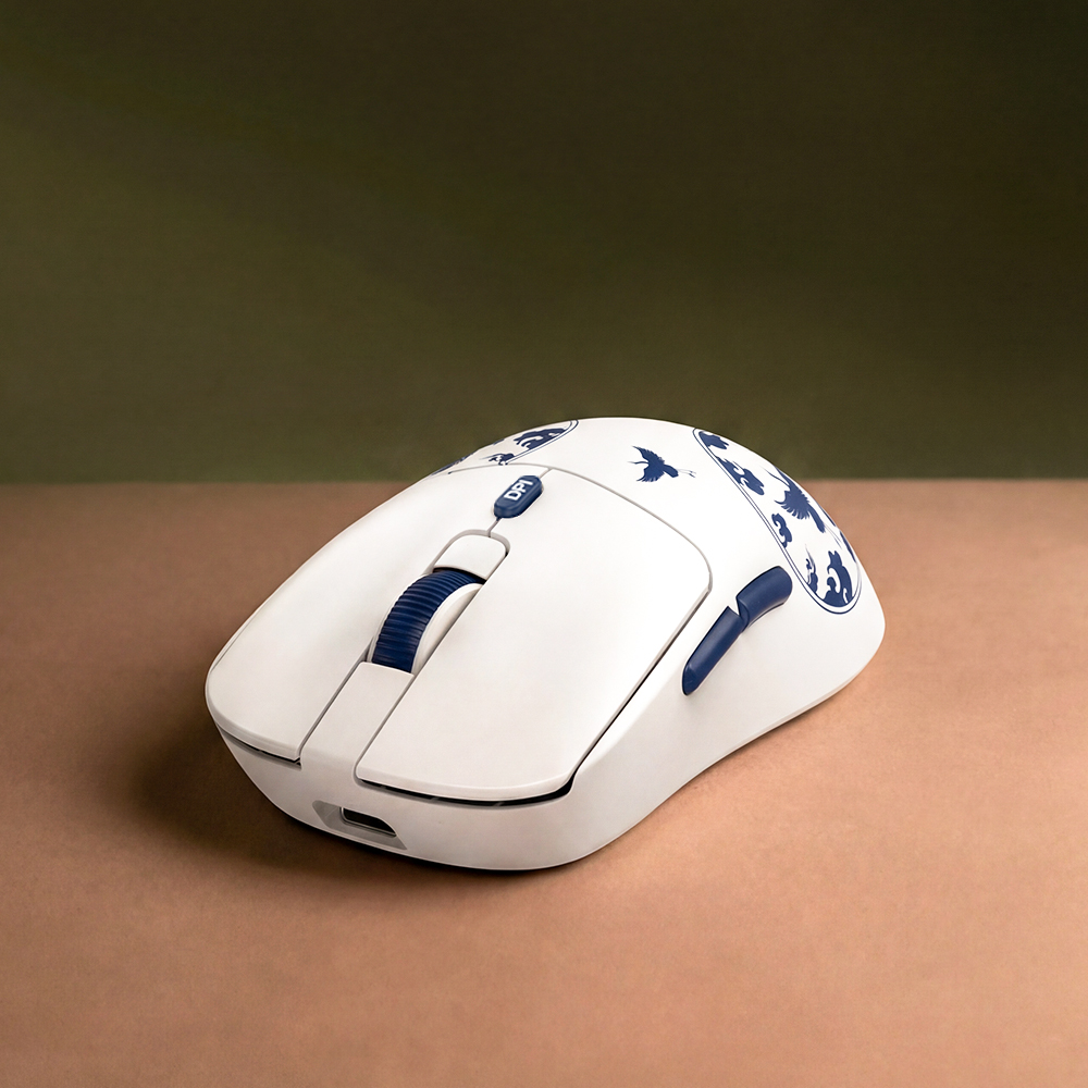 에이투 GM3 프로 고려청자 에디션 초경량 유선 블루투스 무선 게이밍 마우스 GM3 PRO TE1 - 상세 이미지 4