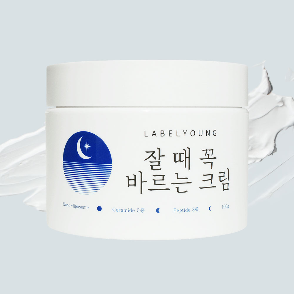라벨영 쇼킹잘때꼭바르는크림 고수분 고영양 고보습 올인원수분크림/보습탄력 시너지 UP 이미지 1
