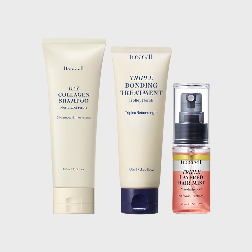 TREECELL Damaged Hair Trial 3-Piece Set - description 1