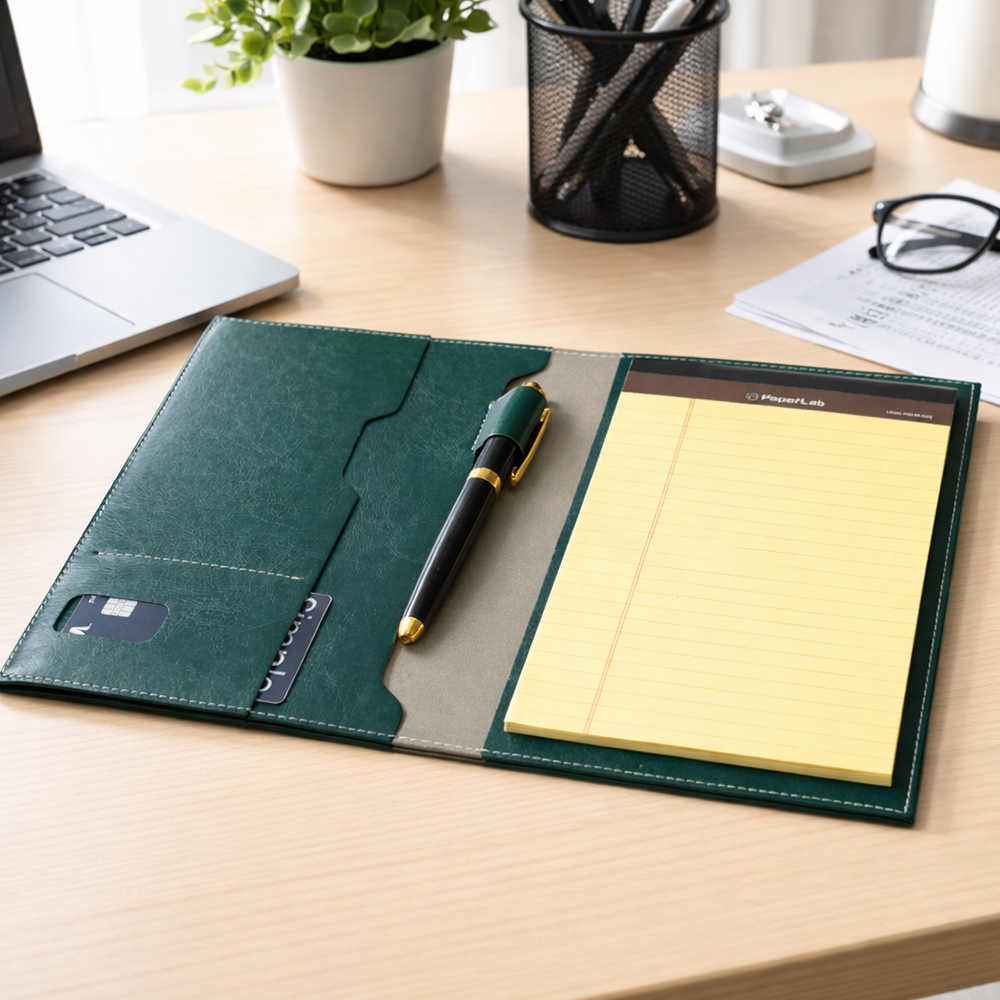 [각인가능] 오브리즈 공방클래식 가죽 메모패드+속지SET 리갈패드 포켓수... 실사용 후기 | 효과 있을까? - 대표 이미지