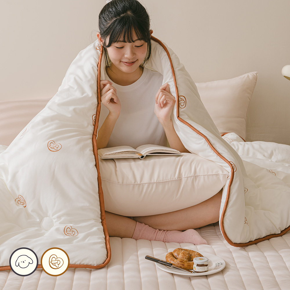 [네이버단독 신상특가] 바자르 폼포밍 소프트워싱 먼지없는 사계절 차렵이불 SS