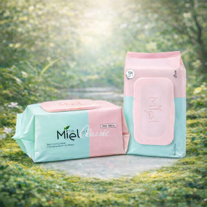 미엘 물티슈 클래식 캡형 100매 20팩 평량 50g 유아용 저자극 대용... 육아맘 솔직 후기 | 실사용 리뷰 - 상품 이미지 2