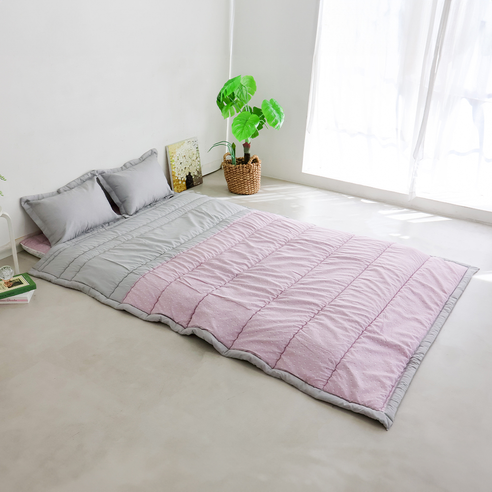 아르떼베딩 마카롱 알러지케어 먼지없는 사계절 차렵 이불 SS