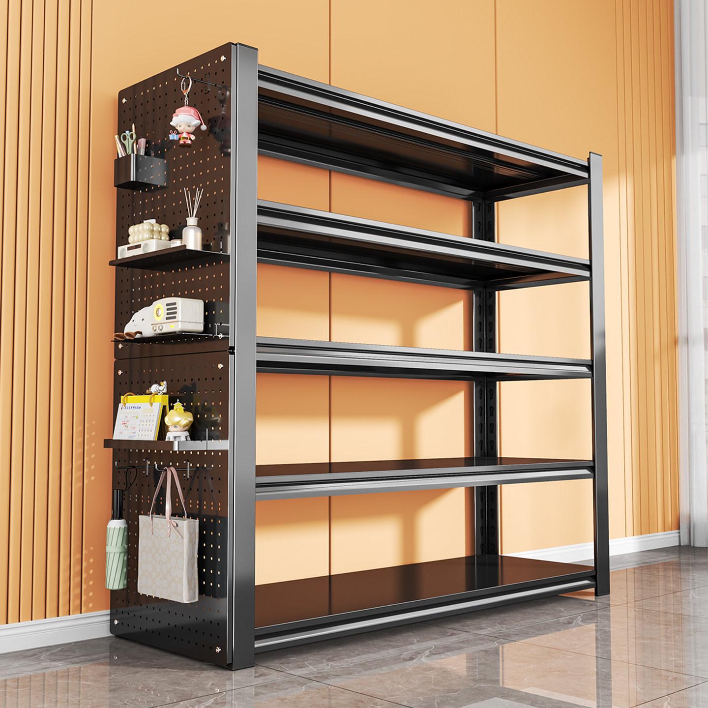 철제 적재대 물류창고 창고 정리 산업용 진열장 거치대 6단 화이트 198cm 150x50cm - 상세 이미지 2