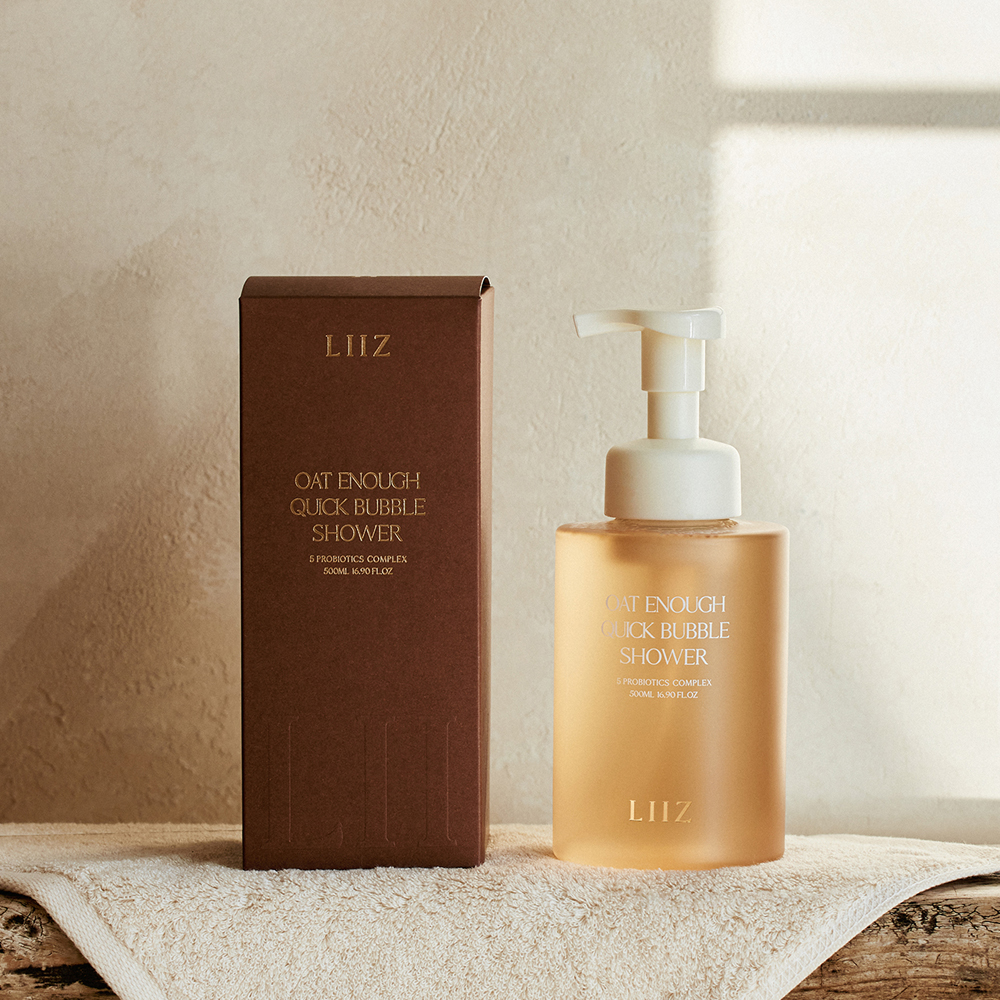 리즈 오트 이너프 퀵 버블 샤워 바디워시 약산성 바디클렌저 머스크플로럴, 500ml, 1개 - 상세 이미지 3