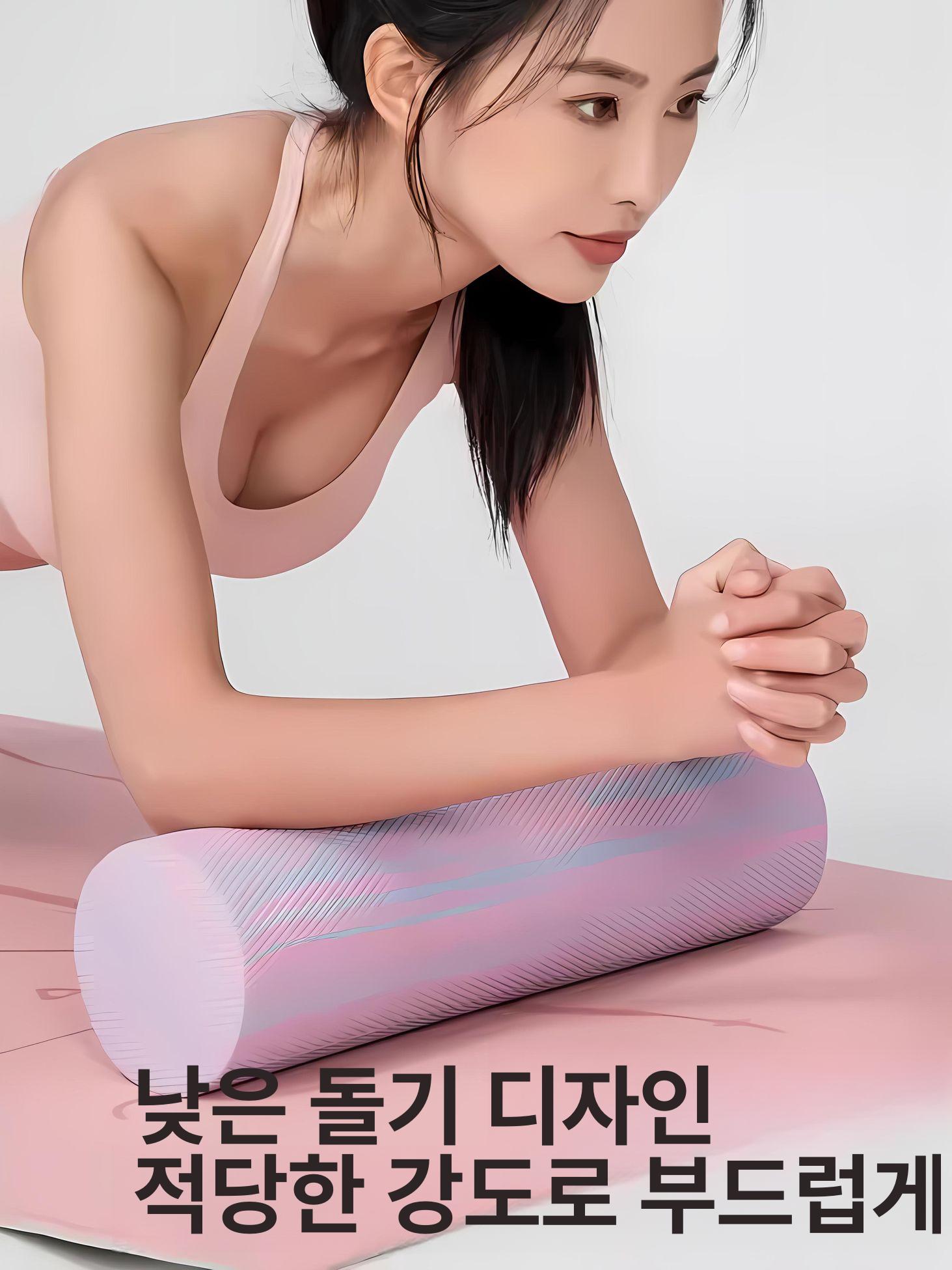 밸런스 쿠션 스쿼트 운동기구 요가 밸런스쿠션 균형잡기 색상45_9.6CM연분홍 - 상세 이미지 5