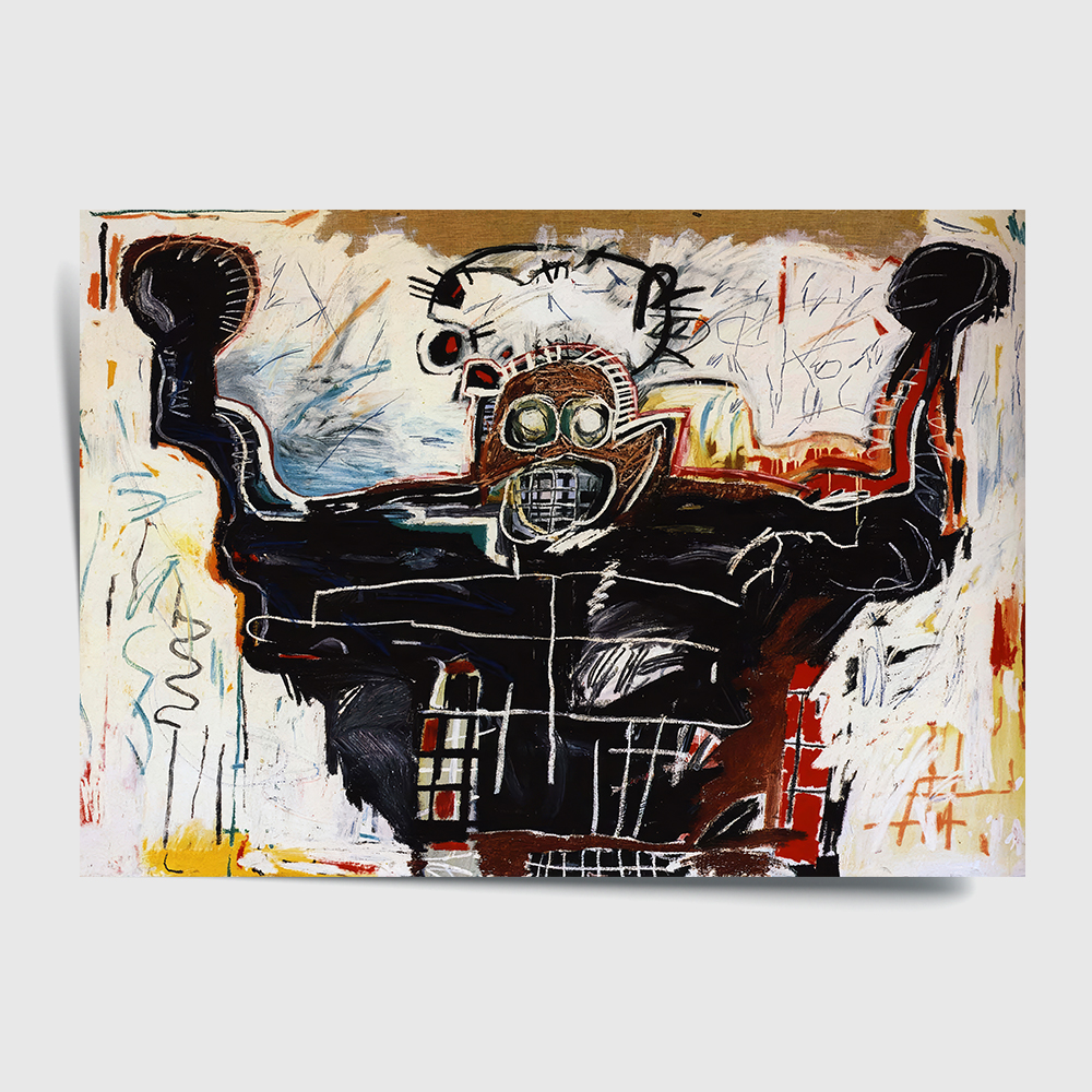 장 미셸 바스키아 인테리어 그림 액자 포스터 명화 14 Untitled, Boxer 1982 - 상세 이미지 2