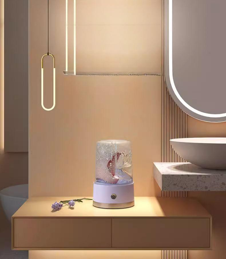무선 미니 세탁기 충전식 양말 걸레 속옷 소형 클래식 아이보리 - 상품 이미지