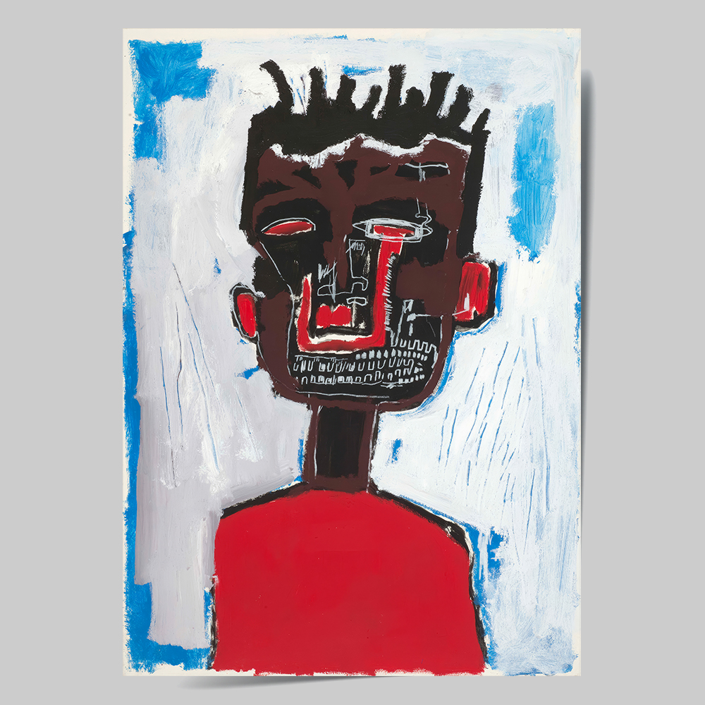 장 미셸 바스키아 인테리어 그림 액자 포스터 명화 4 Self Portrait 1984 - 상세 이미지 2