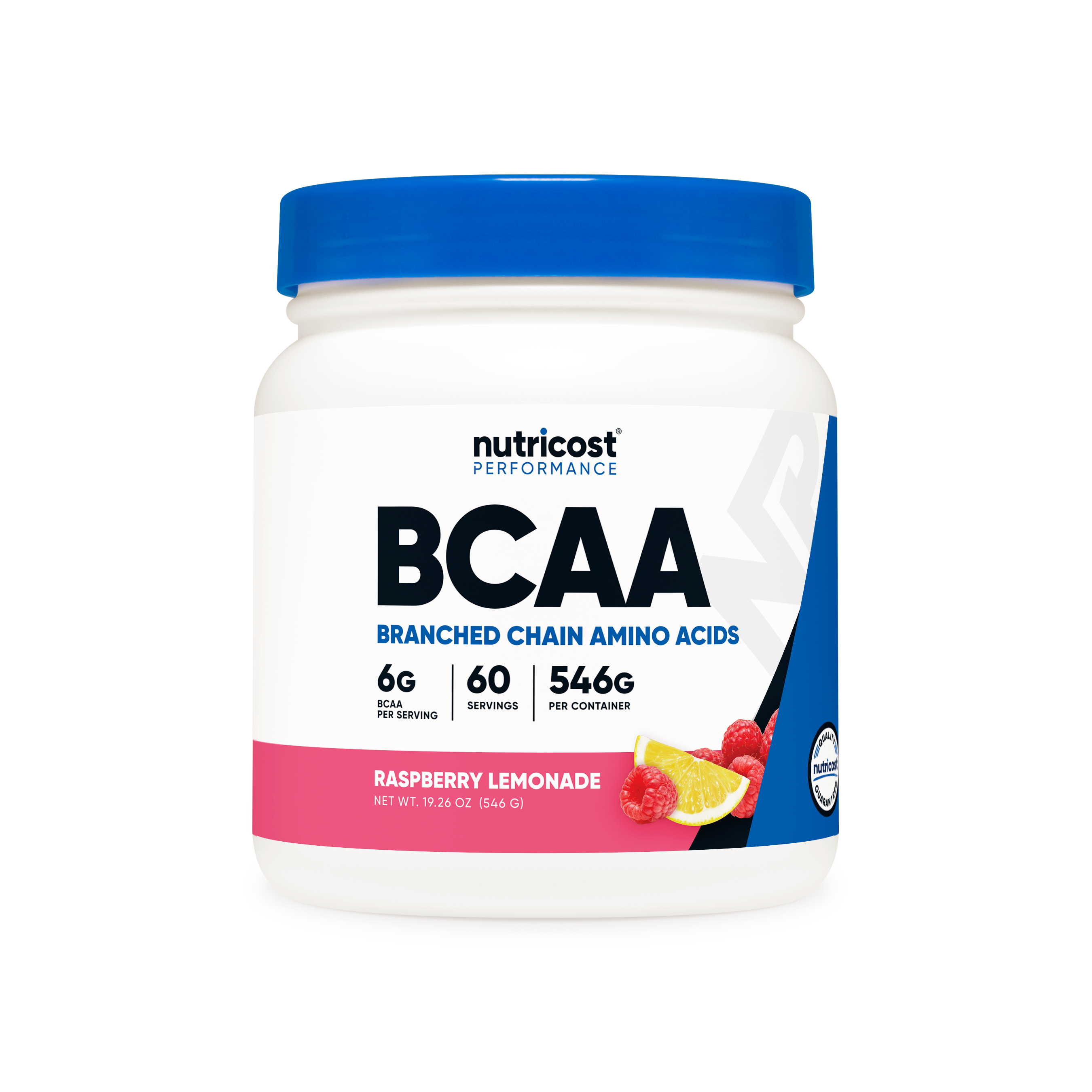 뉴트리코스트 대체당 함유 고함량 BCAA 6,000mg 60회분 라즈베리 레몬에이드, 546g, 1개 - 상세 이미지 2