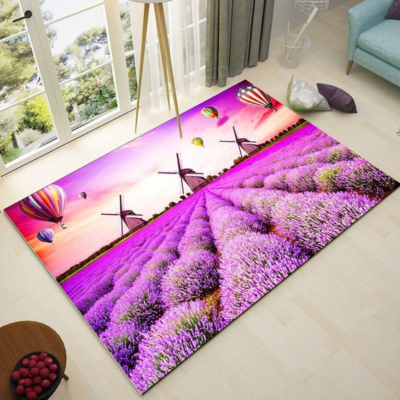 3D 입체 잔디 러그 카펫 거실 침실용 스타일 1 160x230cm - 상품 이미지