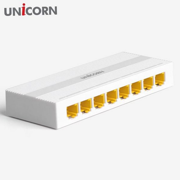 데스크탑스 8 포트 스위칭 허브 멀티포트 기가비 비트 스위칭 허브