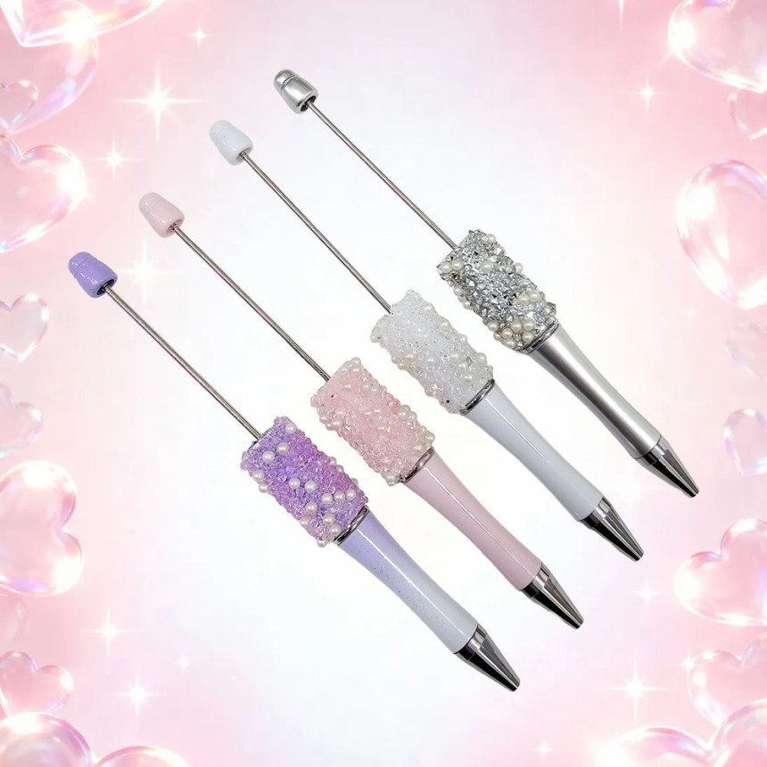 볼꾸 볼펜꾸미기 동대문 비즈볼펜 펜꾸 DIY 진주비즈펜