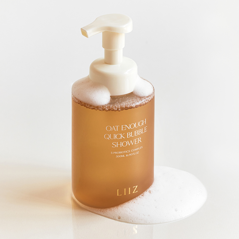 리즈 오트 이너프 퀵 버블 샤워 바디워시 약산성 바디클렌저 머스크플로럴, 500ml, 1개 - 상품 이미지