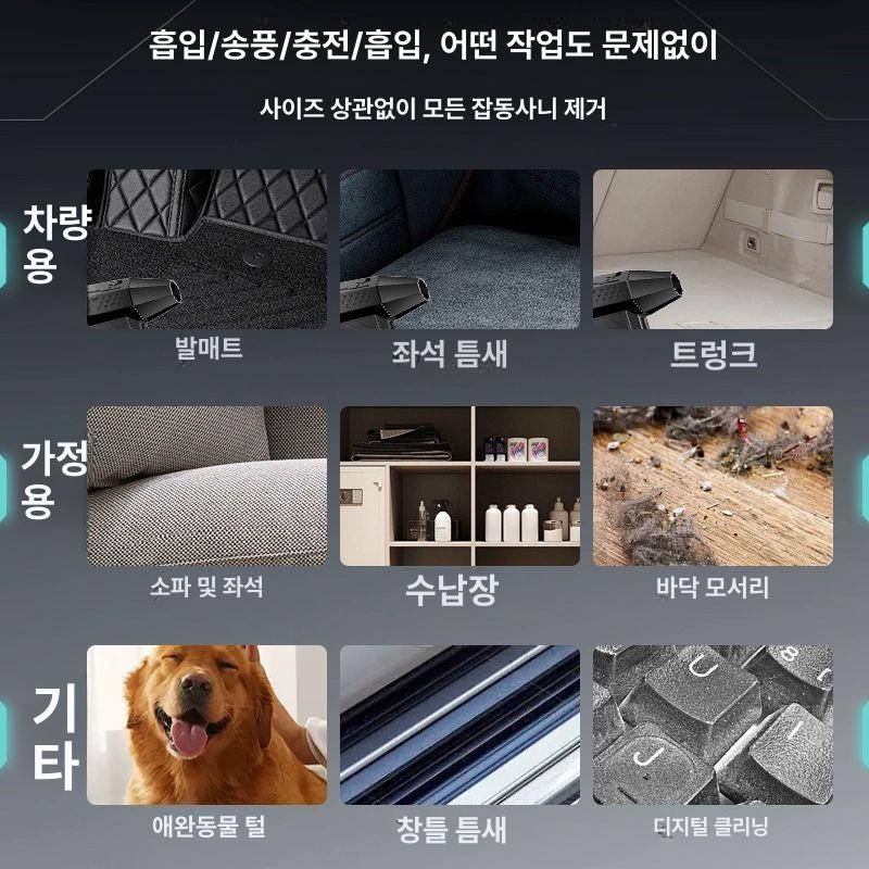 초강력 미니 x6pro 청소 공구 크로스건 무선 휴대용 L 10000mah - 상세 이미지 5