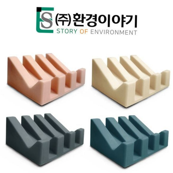 실리콘 비누 받침 건조대 물빠짐 비누 받침 욕실 보관대 - 상세 이미지 2