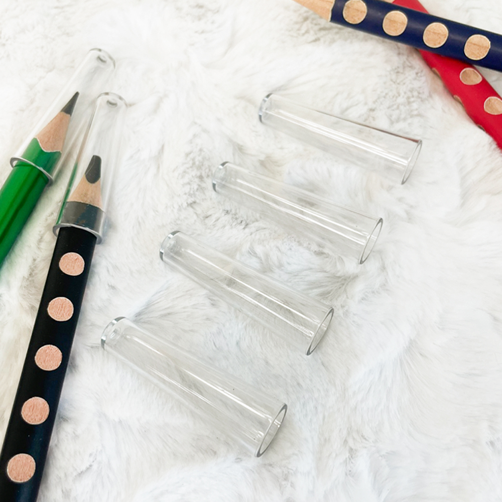 투코비 고투명 연필캡 점보형 4P 10개입 이미지 2