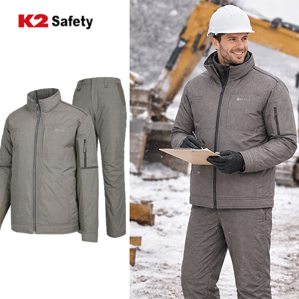 K2 세이프티 경량 패딩 K2 패딩 경량 충전재 작업복 JK-F4102 - 상품 이미지