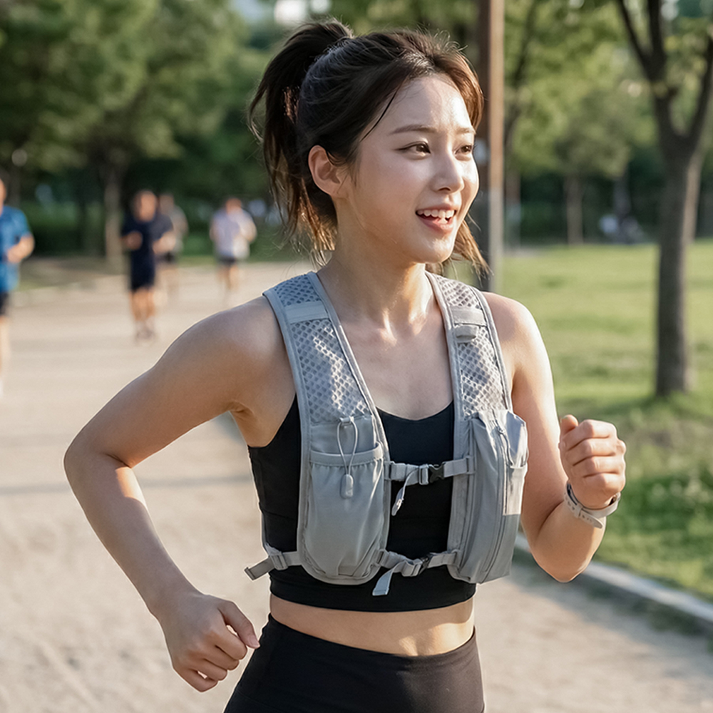 초경량 러닝 조끼 베스트 마라톤 조깅 아웃도어 - 상품 이미지