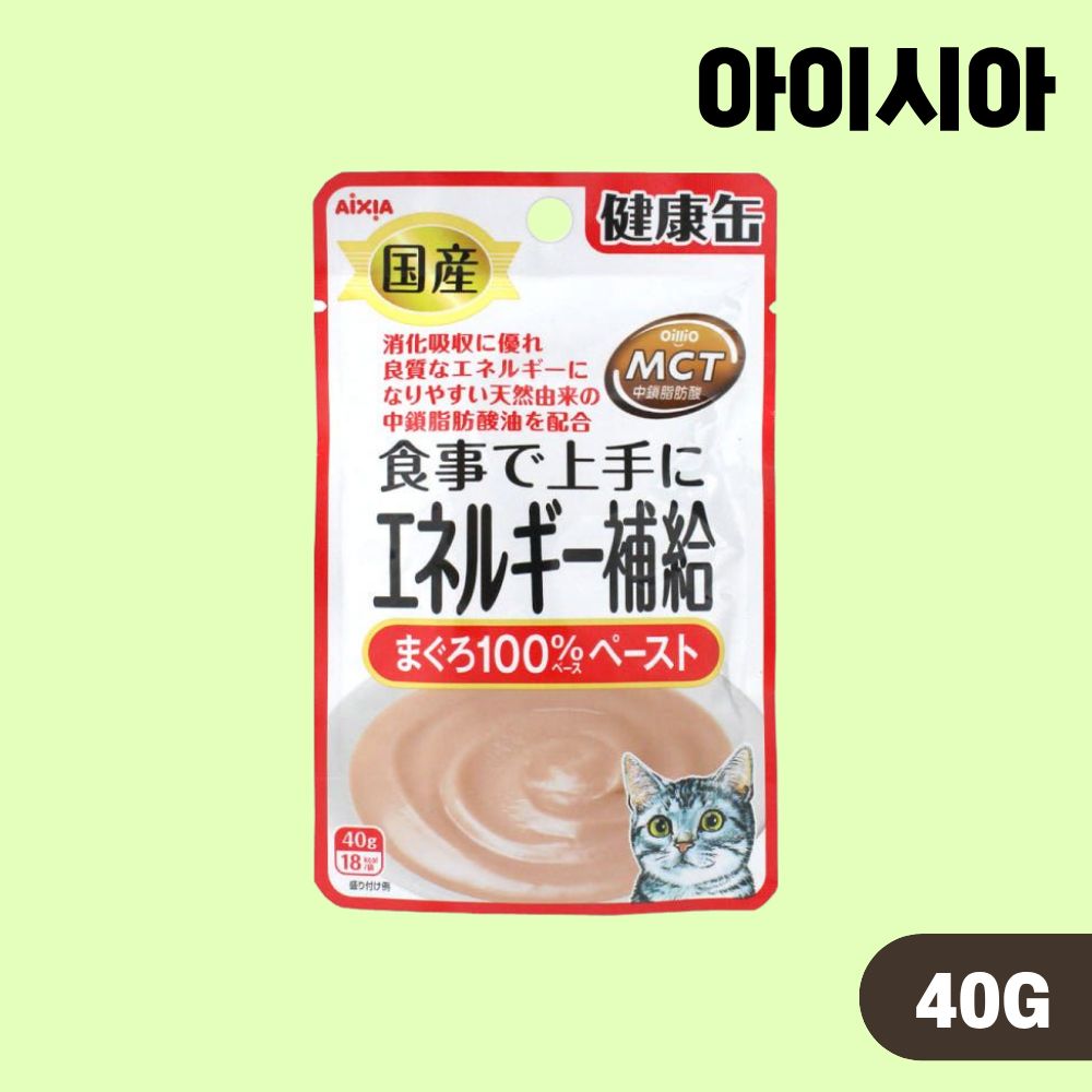 아이시아 건강캔파우치 고양이 습식 간식 6종 콤보, 40g, 12개 이미지 7