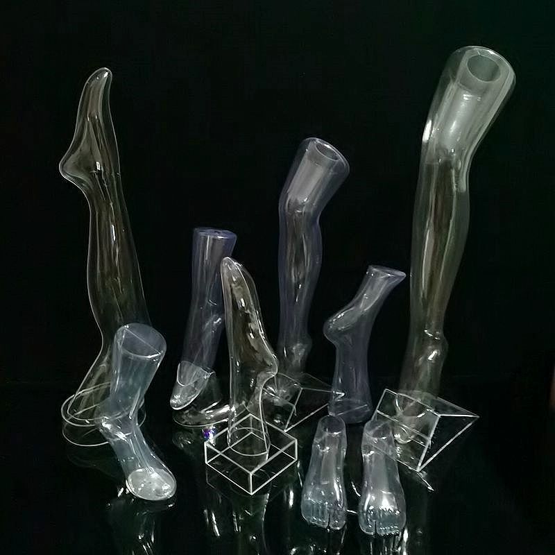 다리 모형 양말 진열용 매장 디스플레이 스타킹 전시용 역방향 평평한 발 1개 공식 표준 세트 - 상세 이미지 2