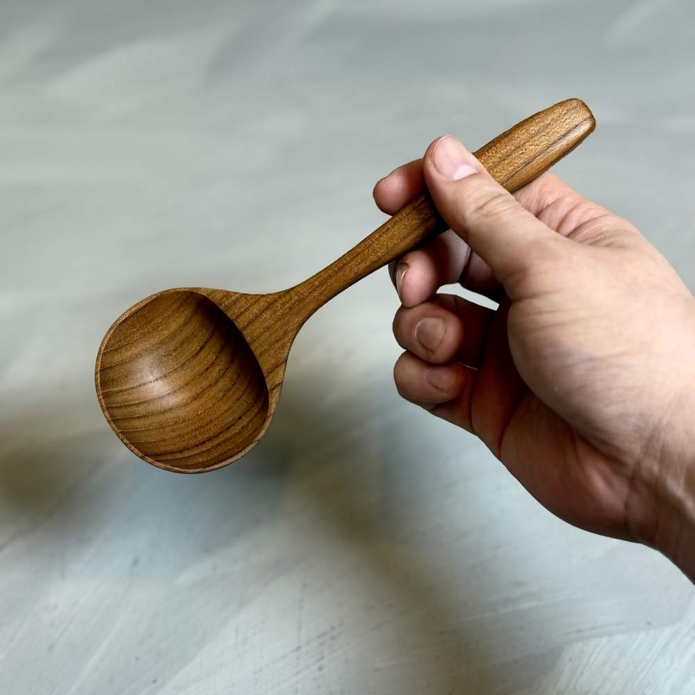 티크우드 미니국자 볶음요리 서빙 미니스푼 [각인서비스] 이미지 8