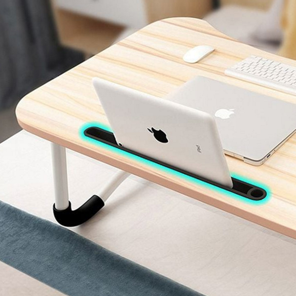 간이 베드 테이블 우드 침대 노트북 테이블 접이식 좌식