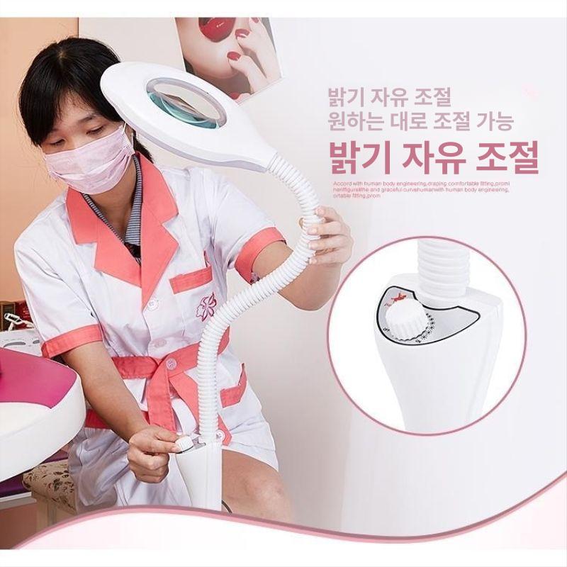 무영등 수술실 이동식 조명등 동물병원 램프 LED 레인드롭스타일초고휘도조광빛집게먼지덮개바퀴 - 상세 이미지 5