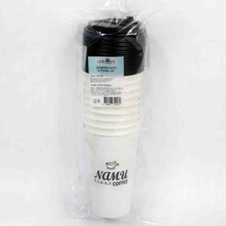 더굿샵협력사 더굿샵 커피 컵 뚜껑 세트 480ml 20p 16온스아이스컵