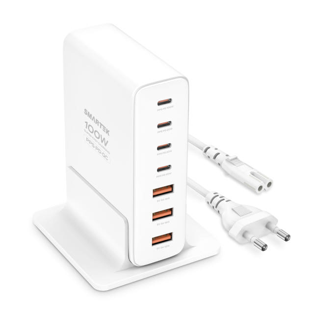 초고속 멀티충전기 100W GaN C타입 PD PPS USB 7포트