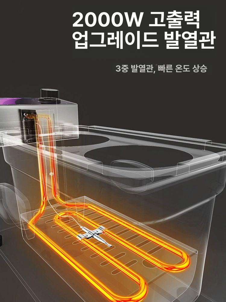 면 삶는 기계 식당 탕기 우동 라멘 대형 워머 삶기 YS-WBT-4L 단일 헤드 - 상세 이미지 4