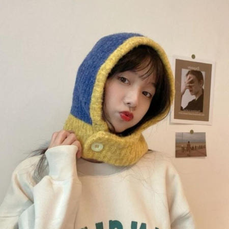 겨울 목도리 데일리 방한 데일리 보온 넥워머 니트단