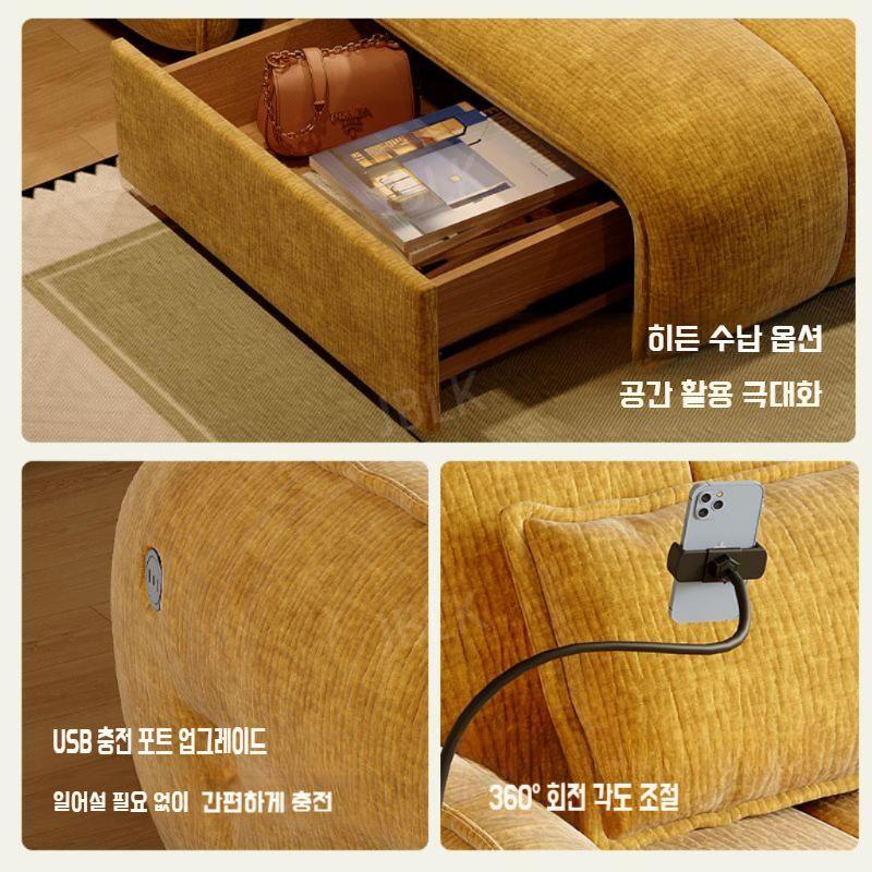 ZenFold 전동소파베드 중형 특대형 모션 배드 - 상세 이미지 5
