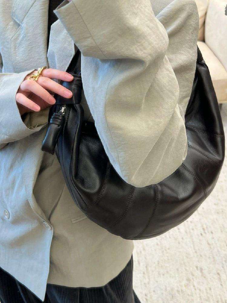 양가죽크로와상백 크루와상백 바비르 유럽여행가방 블랙 - 상세 이미지 5