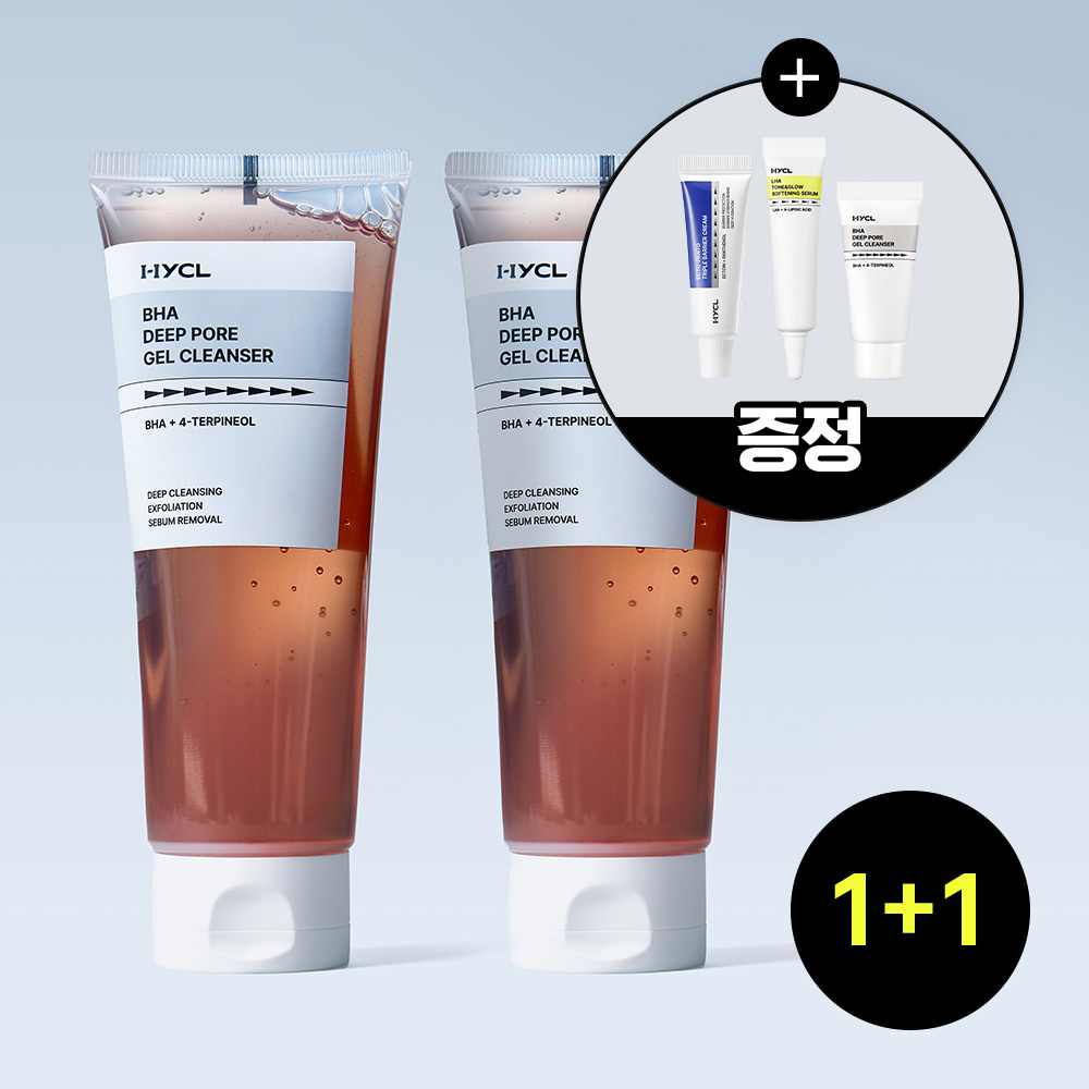 [1+1] 하이클 바하 딥 포어 젤 클렌저 150ml x 2개 이미지