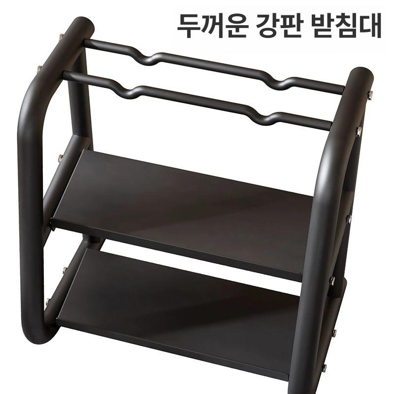 덤벨 거치대 정리대 보관함 원판 보관대 조립식 가정용 덤벨 케틀벨 랙 - 상세 이미지 4