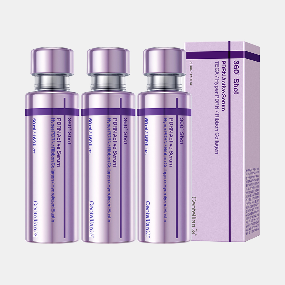 동국제약 센텔리안24 360도 샷 피디알엔 PDRN 연어 액티브 세럼 50ml, 3개 이미지