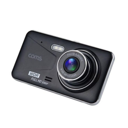 COMS 룸미러형블랙박스 전후방 차량용블랙박스 2채널 FHD고화질 자동차카메라