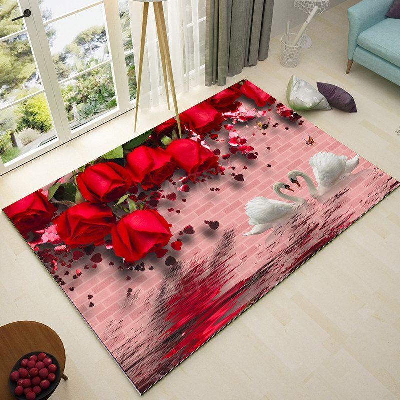 3D 입체 잔디 러그 카펫 거실 침실용 스타일 1 160x230cm - 상세 이미지 3