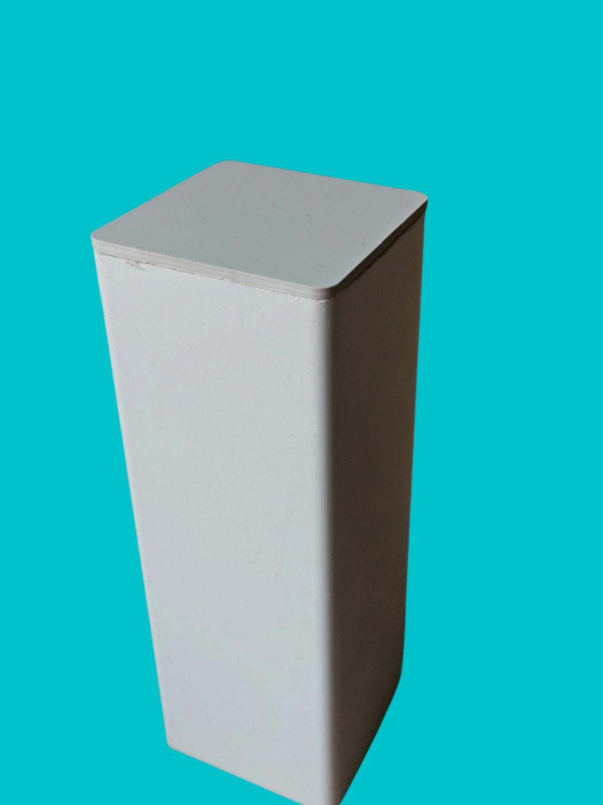 플라스틱 사각파이프 마개 뚜껑 각파이프 배수관 PVC 네모 고정관 30 x 30mm 내부 클램프 - 상세 이미지 4