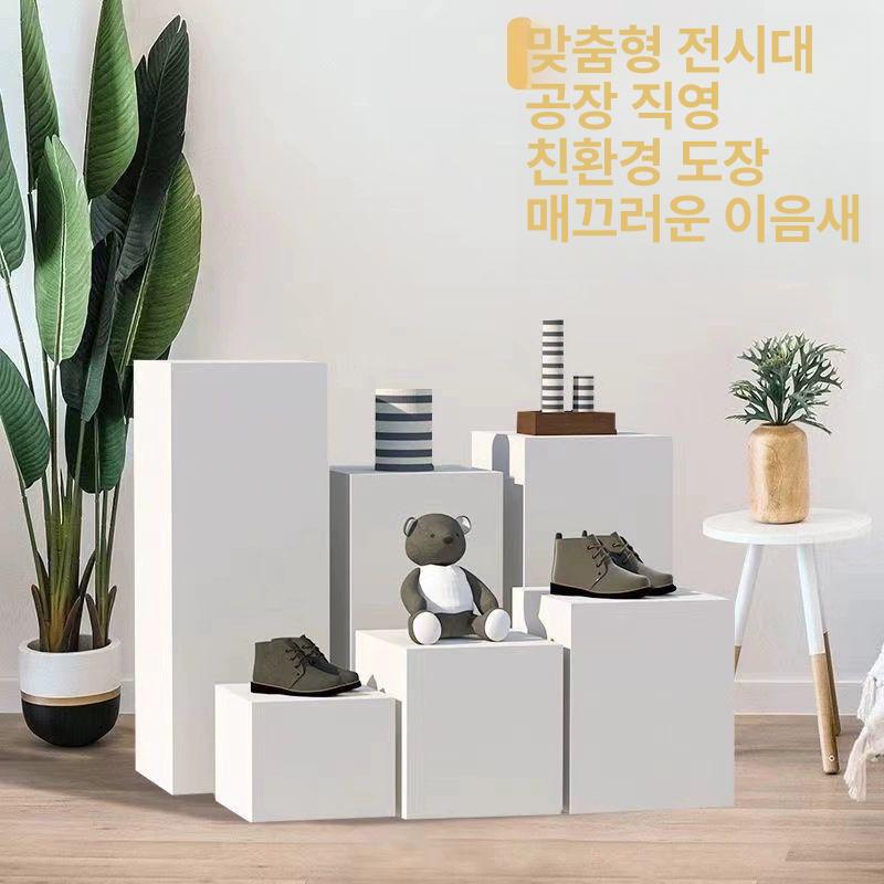 전시 진열대 매장 조각 전시대 공예 촬영용 소품대 작품 길이 30너비 30높이 60 - 상세 이미지 2