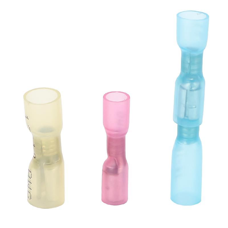 열수축 총알단자 솔더 슬리브 커넥터 전기용 케이블 방수 0.5-1.5mm2용 20세트 - 상품 이미지
