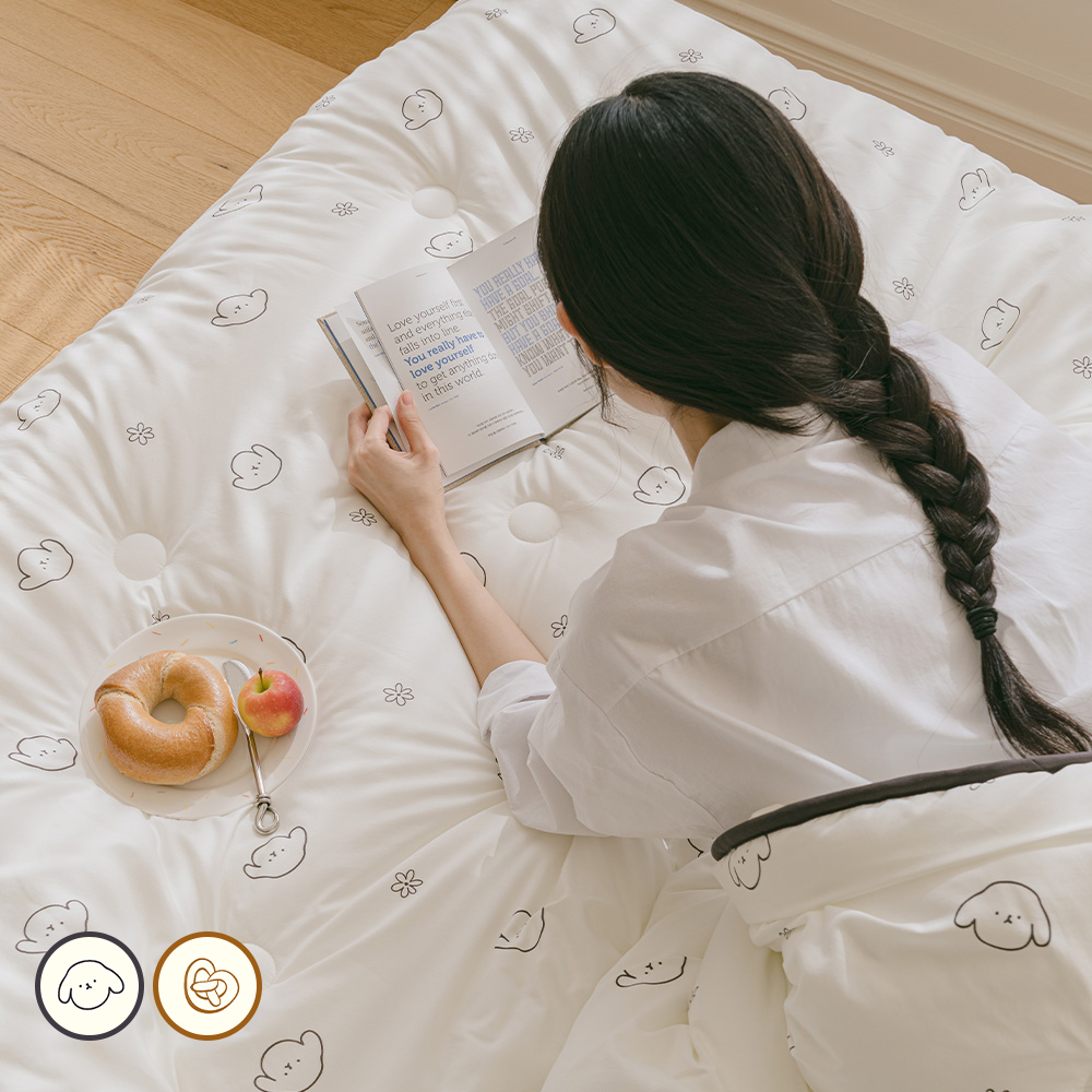 [네이버단독 신상특가] 바자르 폼포밍 소프트워싱 먼지없는 사계절 차렵이불 SS