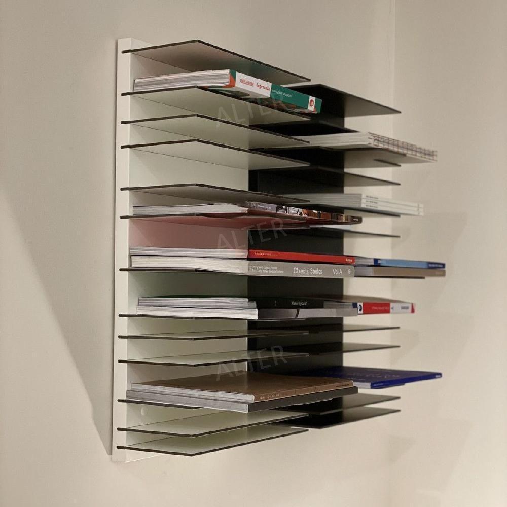 침실 책장 미드센츄리 페이퍼백월시스템 벽걸이 인테리어 벽 화이트 30x60cm(8kg) - 상세 이미지 4