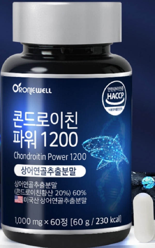 콘드로이친 파워 상어연골 추출물 60정 1개 - 상품 이미지