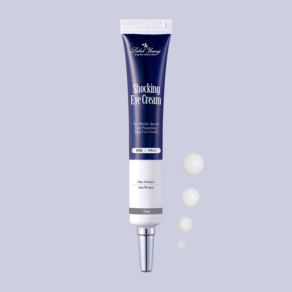 라벨영 쇼킹아이크림 20ml 주름개선 기능성 아이세럼 눈밑+눈가주름 탄력케어 이미지