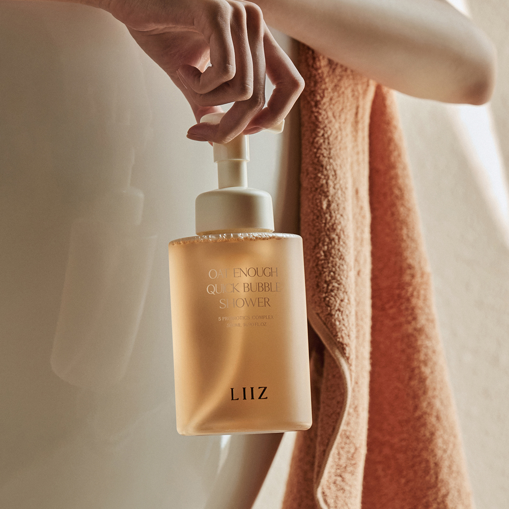 리즈 오트 이너프 퀵 버블 샤워 바디워시 약산성 바디클렌저 머스크플로럴, 500ml, 1개 - 상세 이미지 5