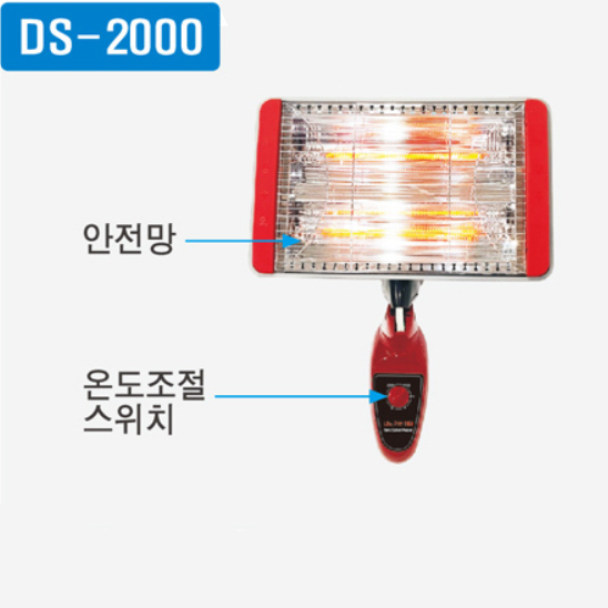 국산 카본 벽걸이히터 사무실 공장 작업장 업소용 벽걸이전기난로 - 상세 이미지 2