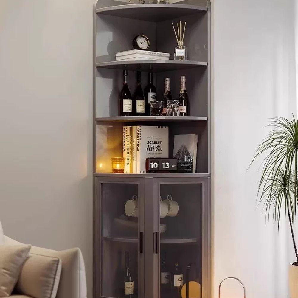 원목 코너 수납장 책장 공간활용 우 C. 특별가 오늘 한정 5개 18150cm 포그 그레이 - 상품 이미지